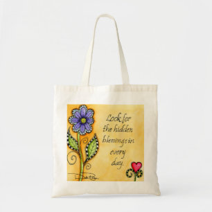 Bolso De Tela Bendiciones ocultas