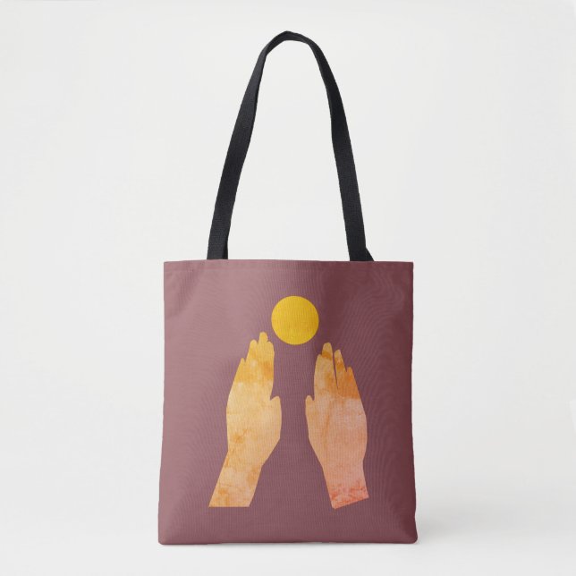 Bolso De Tela Bendiciones y sol (Anverso)