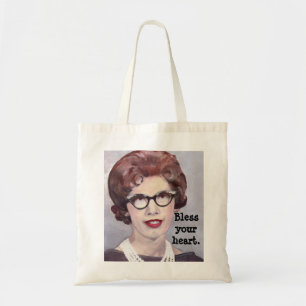 Bolso De Tela Bendiga su corazón