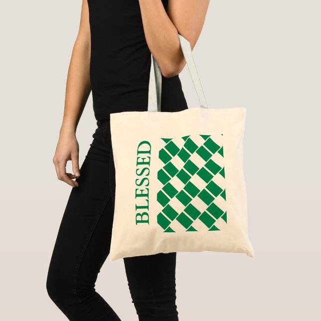 Bolso De Tela Bendita BANDERA NIGERIA (Anverso (producto))
