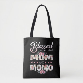 Bolso De Tela Bendita De Ser Llamada Mamá Y Momo Colorido