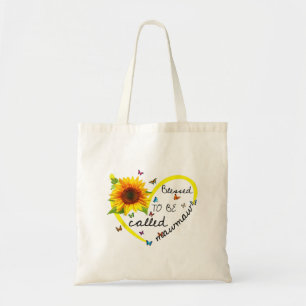 Bolso De Tela Bendita Que Se Llamen Regalos De Girasol Mawmaw