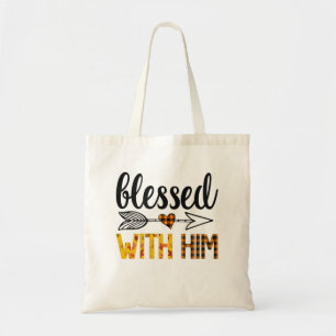 Bolso De Tela Benditas Con Él Mujeres Coincidiendo Parejas Thank