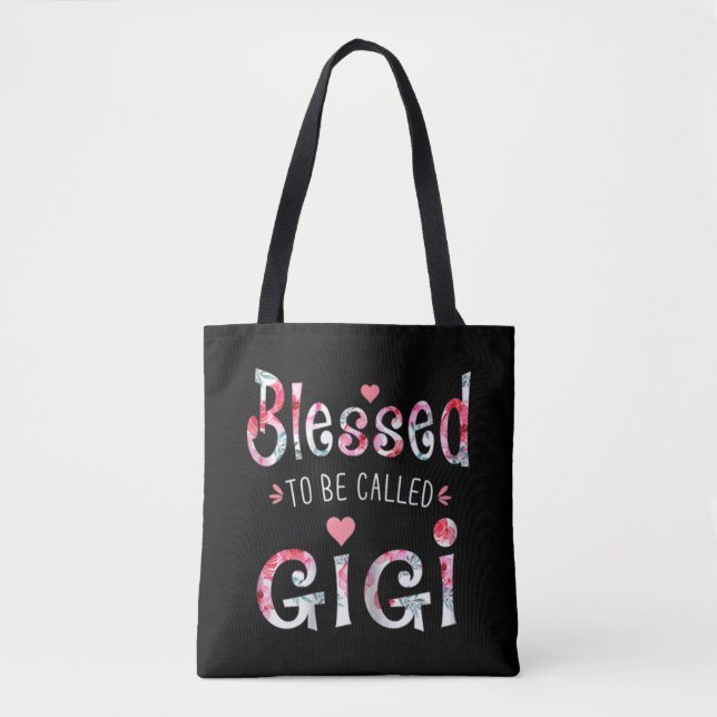 Bolso De Tela Bendito De Ser Llamado Gigi (Anverso)