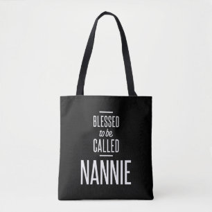 Bolso De Tela Bendito De Ser Llamado Nannie