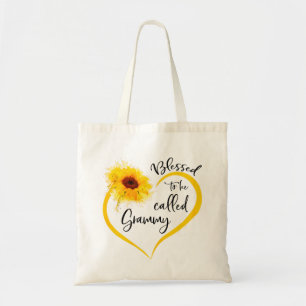 Bolso De Tela Bendito ser llamado Grmy Sunflower Gifts