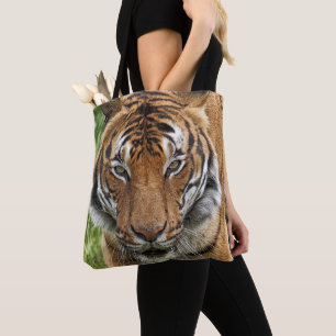 BOLSO DE TELA BENGAL TIGER TOTE PURSO
