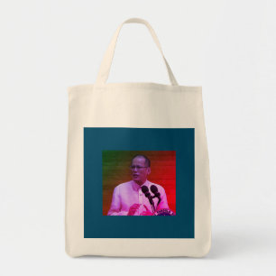 Bolso De Tela Benigno PNoy Aquino III 15º presidente de Filipina