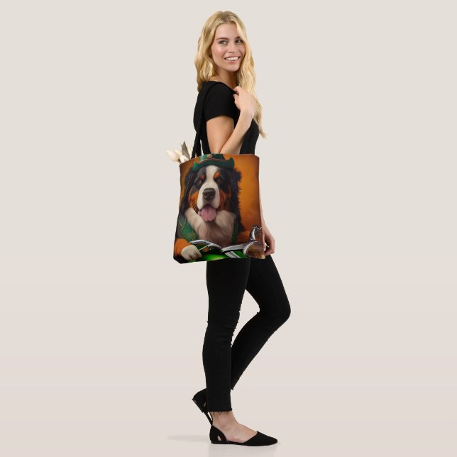 Bolso De Tela Berenesa Montaña Driving Bike St. Patrick's Day (Puesto)