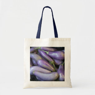 Bolso De Tela Berenjena del japonés del mercado