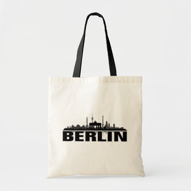 Bolso De Tela Berlín ciudad horizonte - Geschenkidee (Frente)