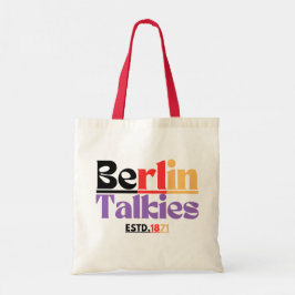 Bolso De Tela Berlin Talkies ESTD. 1871