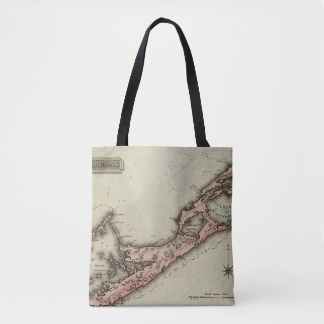 Bolso De Tela Bermudas (Anverso)