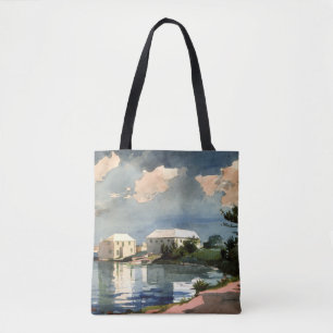 Bolso De Tela Bermudas, arte de Salt Kettle,