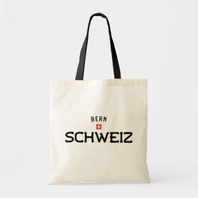 Bolso De Tela Bern Schweiz (Suiza) con problemas (Frente)