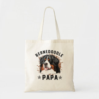 Bolso De Tela Bernedoodle Papa, Bernedoodle Dad, Bernese, Poodle