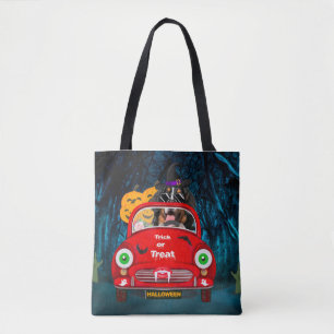 Bolso De Tela Bernese Mountain Dog Driing Car Sasuy Halloween