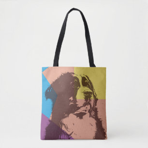 Bolso De Tela Bernese Mountain Dog Wood