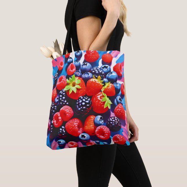 Bolso De Tela Berrylicious Burst (Detalle)