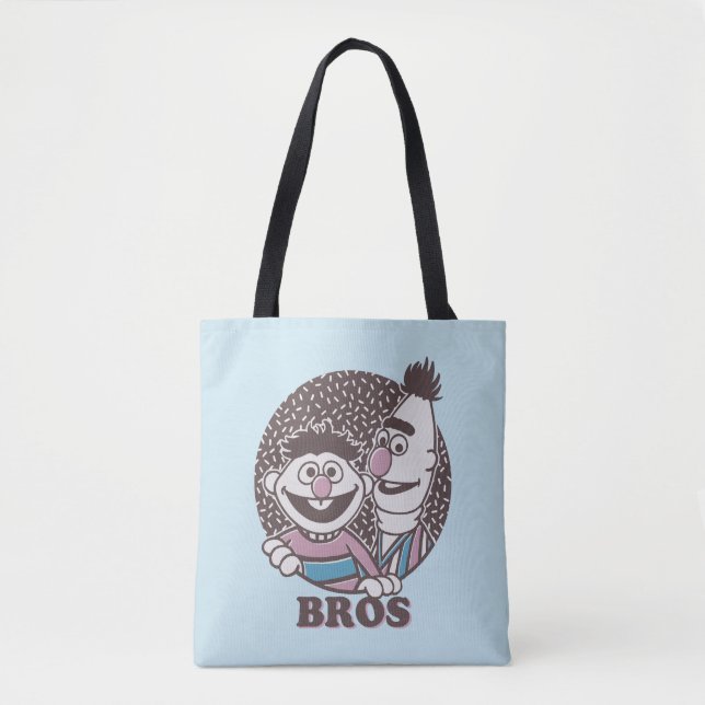 Bolso De Tela Bert y Ernie | Bros (Anverso)