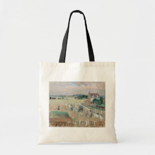 Bolso De Tela Berthe Morisot - Colgando la ropa para secar