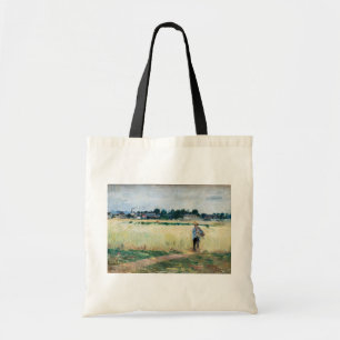 Bolso De Tela Berthe Morisot - En el Wheatfield en Gennevillier