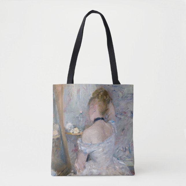 Bolso De Tela Berthe Morisot - Mujer en su retrete (Anverso)