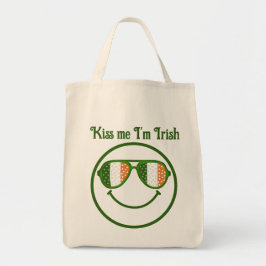 Bolso De Tela Bésame, soy irlandés.