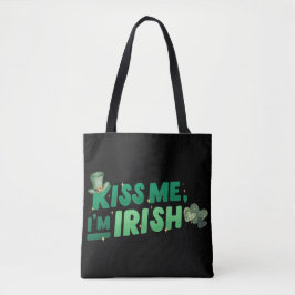 Bolso De Tela Bésame, soy irlandés
