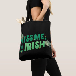 Bolso De Tela Bésame, soy irlandés