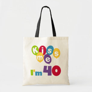 Bolso De Tela Bésame tengo 40 camisetas de cumpleaños y regalos