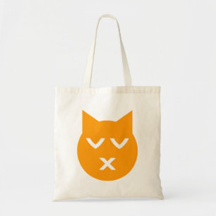 Bolso De Tela Besándose con gato de Emoji de ojos cerrados