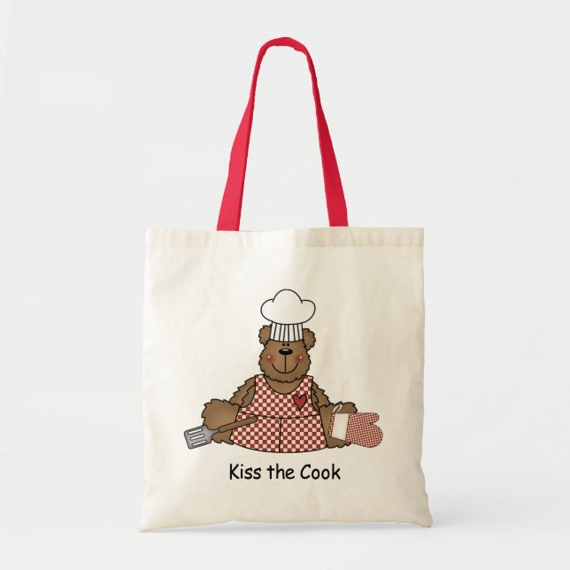 Bolso De Tela Bese al cocinero (Frente)