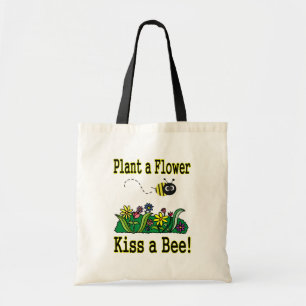 Bolso De Tela Bese una abeja