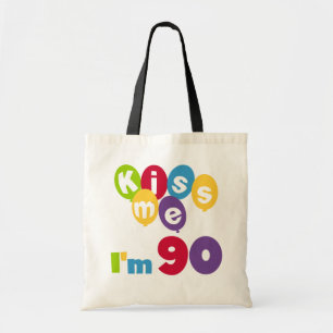Bolso De Tela Béseme que soy 90 camisetas y regalos del