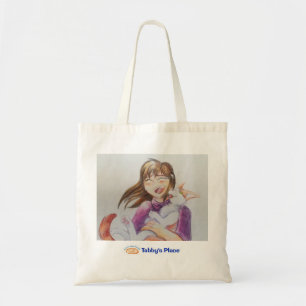 Bolso De Tela Besos con tote de garra