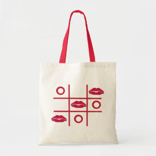 Bolso De Tela Besos de amor y abrazos Tic-tac-tote Presupuesto T