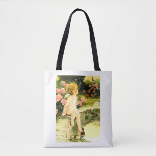 Bolso De Tela Bessie Pease Gutmann Art