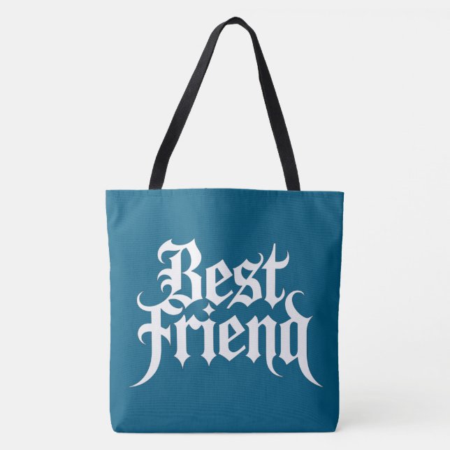 Bolso De Tela Best Friend -3 (Anverso)