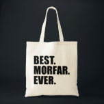 Bolso De Tela Best Morfar Ever Swedish Grandfather Tote Bag<br><div class="desc">Best Morfar Ever tote bag for a Swedish Grandfather. It makes a great gift for a Swedish,  maternal grandpa (Mother's Father). Let a Morfar know he's the greatest with this cool bag. A great gift for Morfar on his birthday,  Grandparent's Day,  Father's Day or any special occasion.</div>