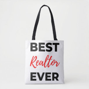 Bolso De Tela Best Realtor Ever 2