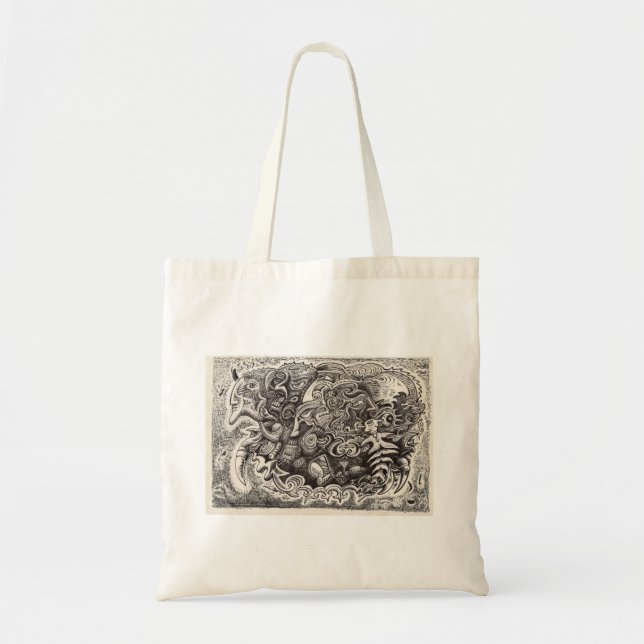 Bolso De Tela Bestia Híbrida (Frente)