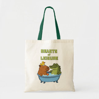 Bolso De Tela Bestias de ocio |
