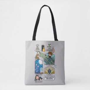 Bolso De Tela Bestias personalizados En Hábitats
