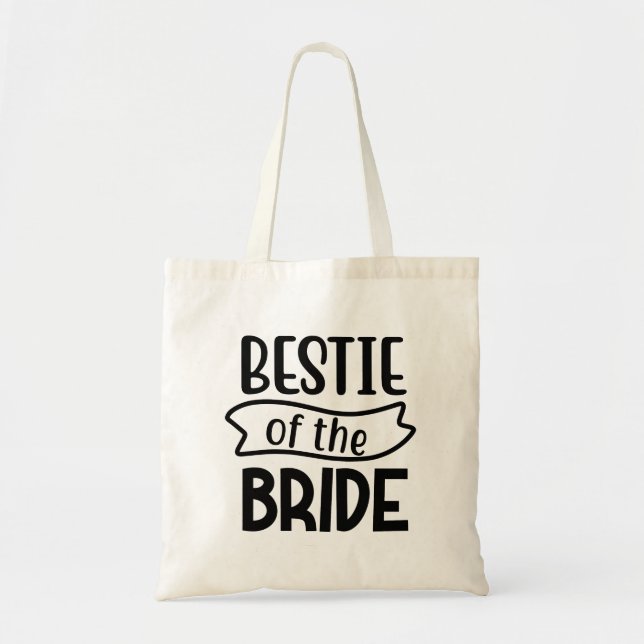 Bolso De Tela Bestie De La Novia (Frente)