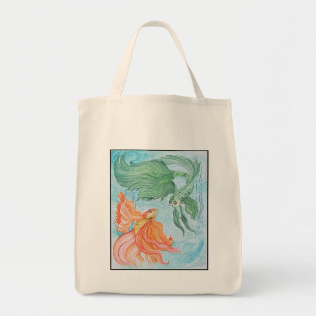 Bolso De Tela Betta Dance (Frente)