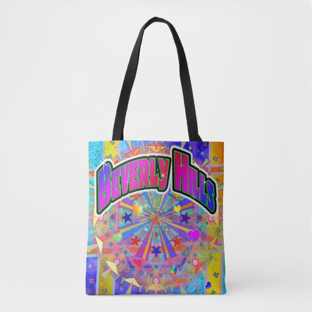 Bolso De Tela Beverly Hills Cosmic Unity Tote Bag (Anverso)