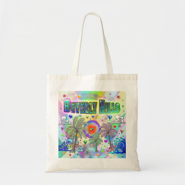 Bolso De Tela Beverly Hills Deep Dream Tote Bag (Frente)