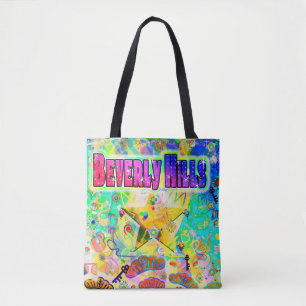 Bolso De Tela Beverly Hills Epoch Hour Tote Bag