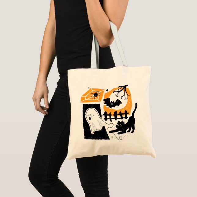 Bolso De Tela Beware of the cat! (Anverso (producto))
